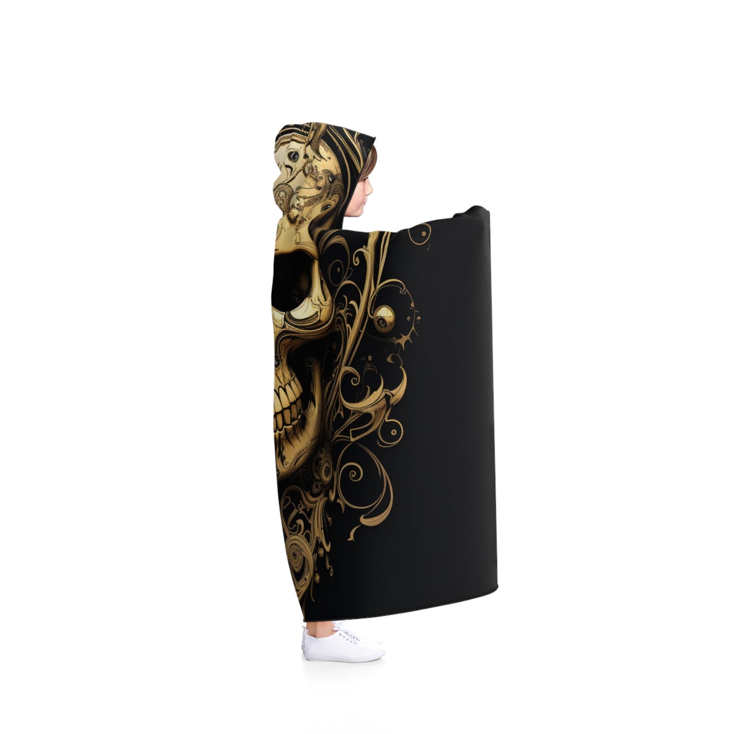 Hooded Blanket Skull Treble Clef 3