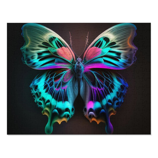 Jigsaw Puzzle (30, 110, 252, 500,1000-Piece) Neon Butterfly Fusion 1