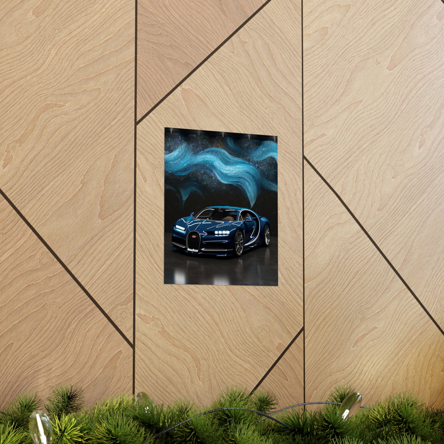 Premium Matte Vertical Posters Hyper Bugatti 3