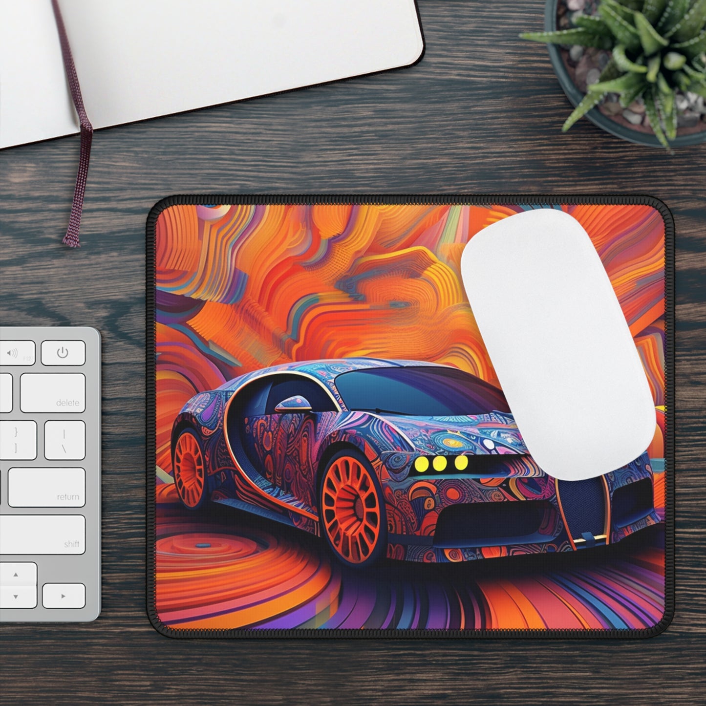 Gaming Mouse Pad  Bugatti Abstract Concept 4