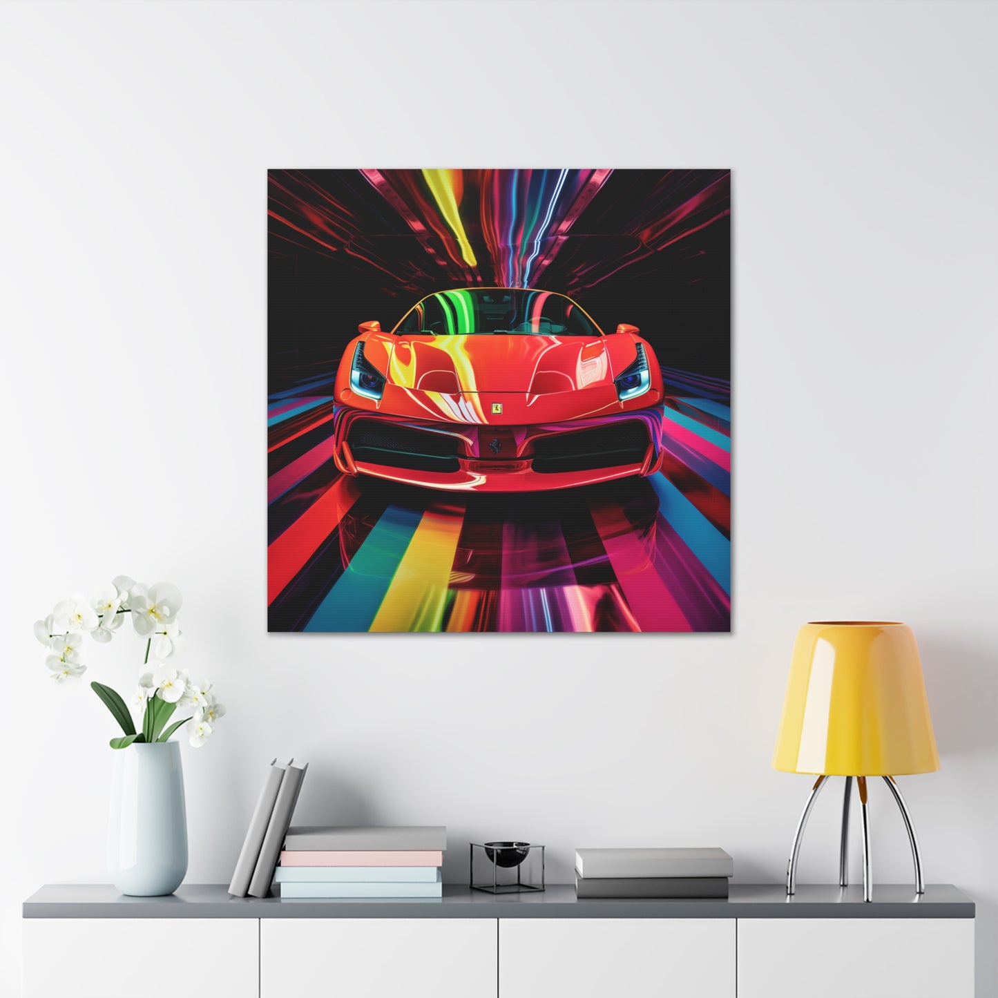 Canvas Gallery Wraps Ferrari Flair Macro 3