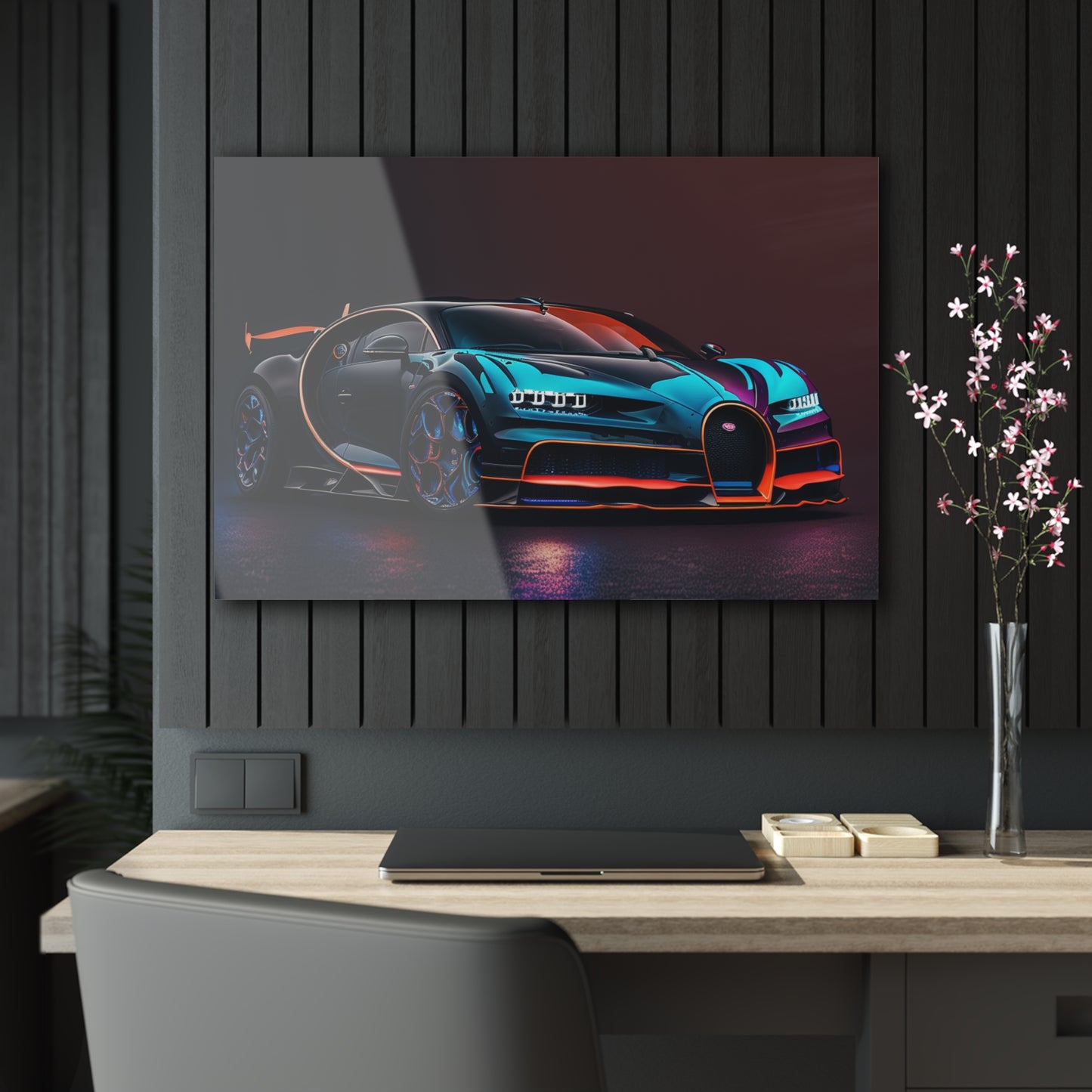 Acrylic Prints Bugatti Chiron Super 1