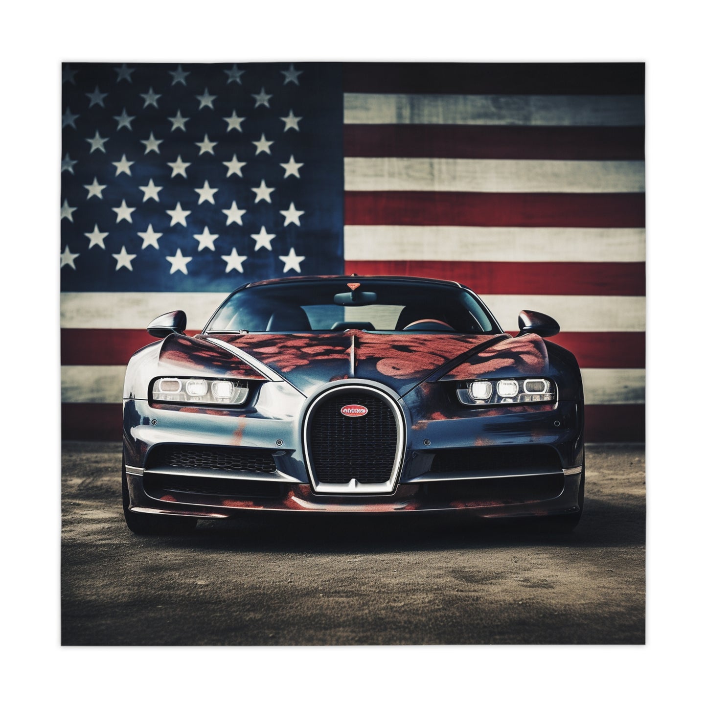 Tablecloth Bugatti Flag 3