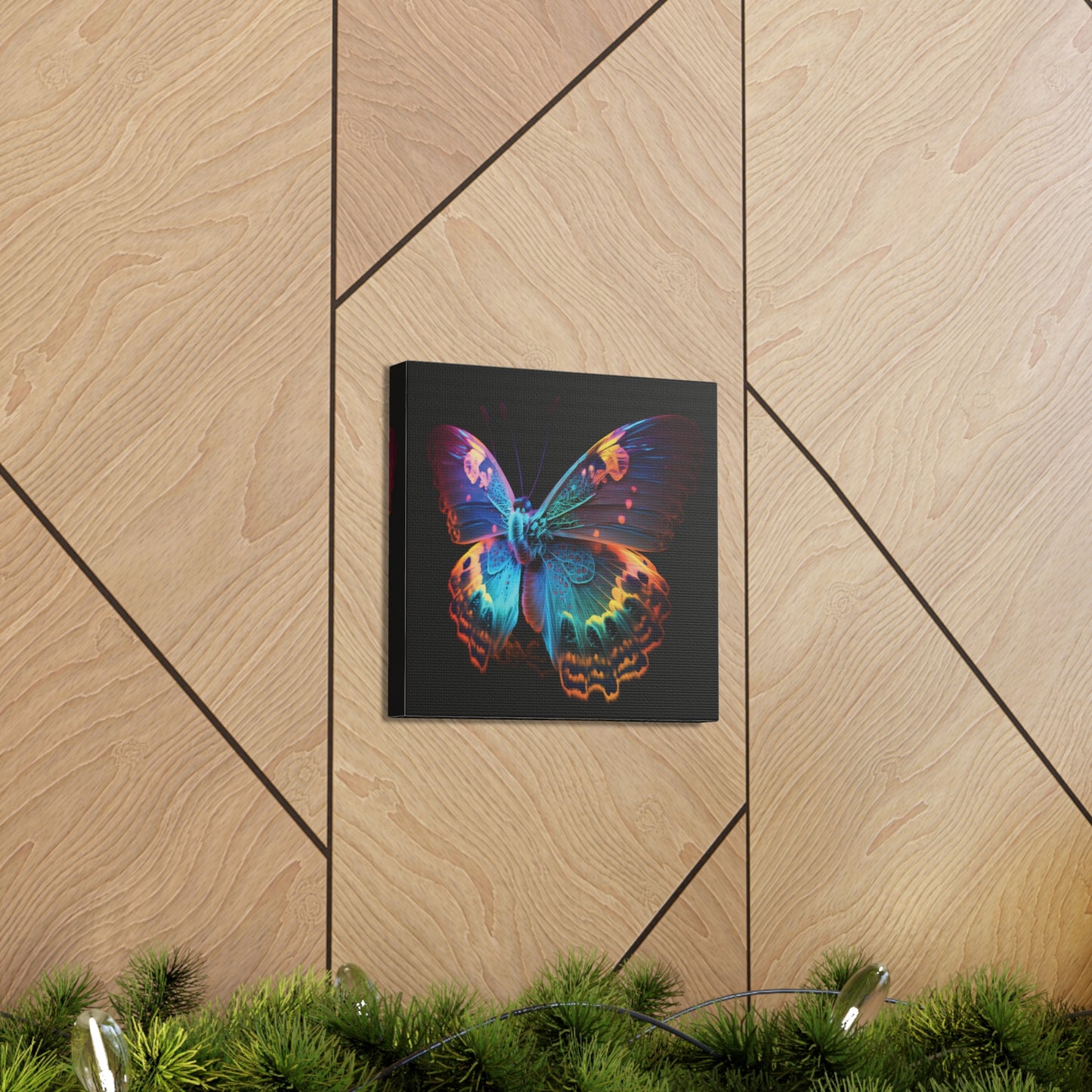 Canvas Gallery Wraps Raw Hyper Color Butterfly 4