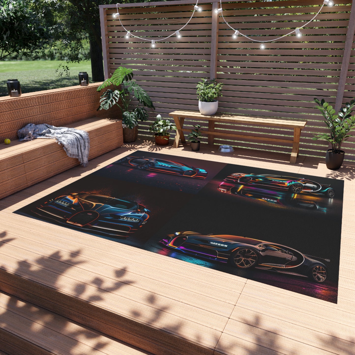 Outdoor Rug  Bugatti Chiron Super 5