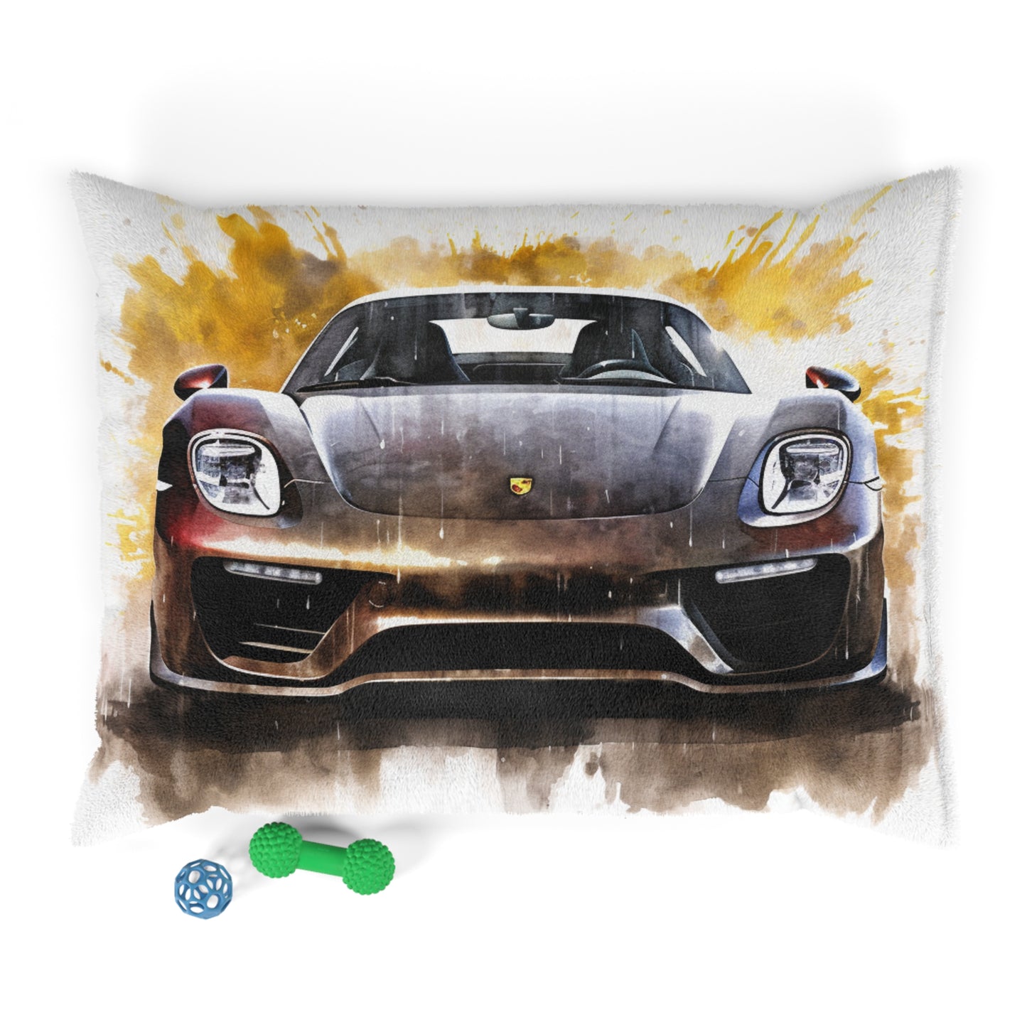 Pet Bed 918 Spyder white background driving fast with water splashing 1