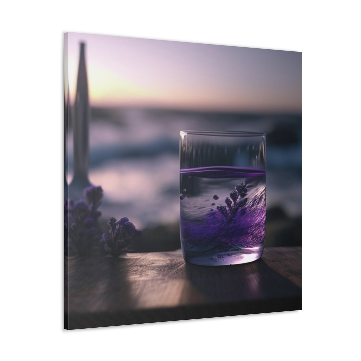 Canvas Gallery Wraps Lavender in a vase 4