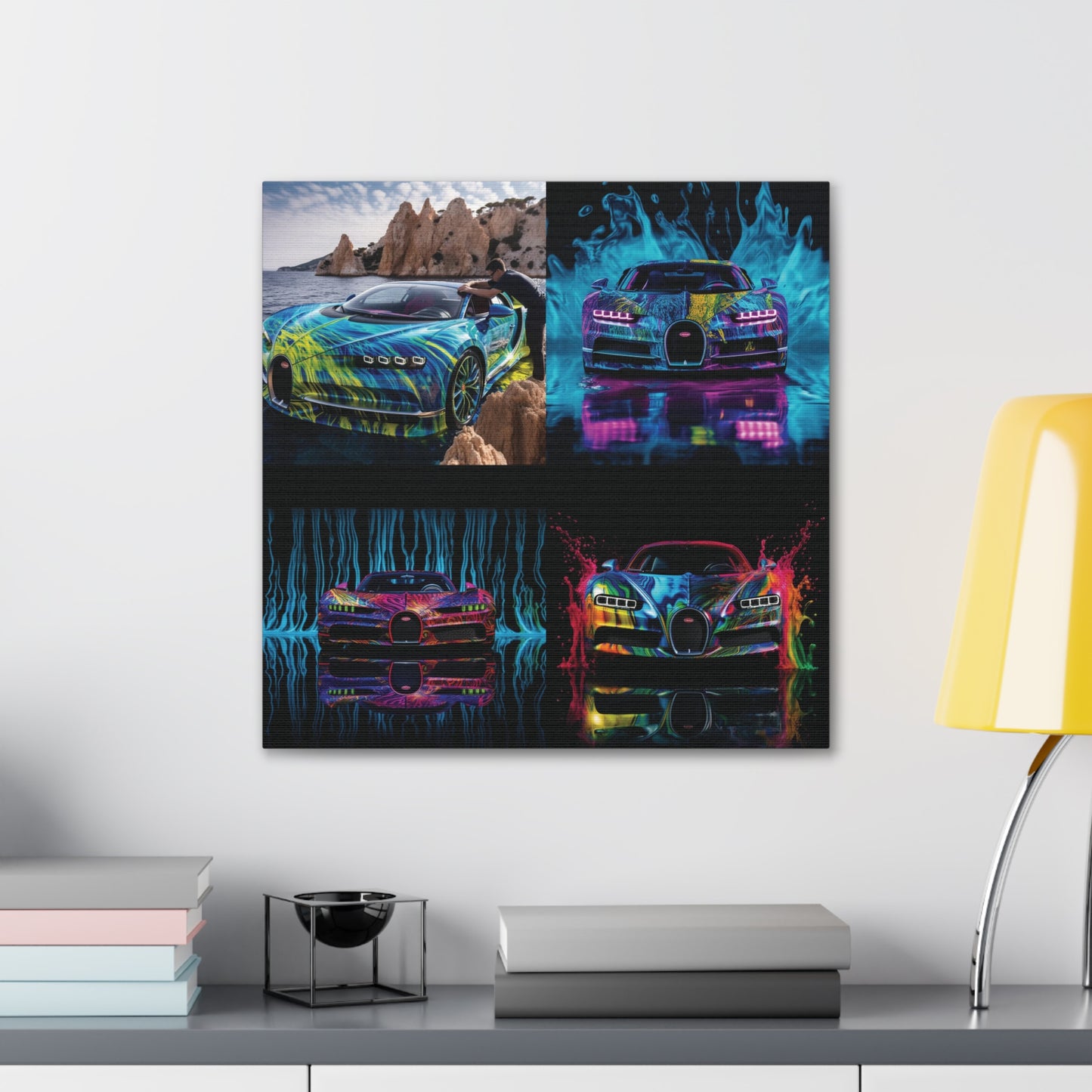 Canvas Gallery Wraps Bugatti Water 5