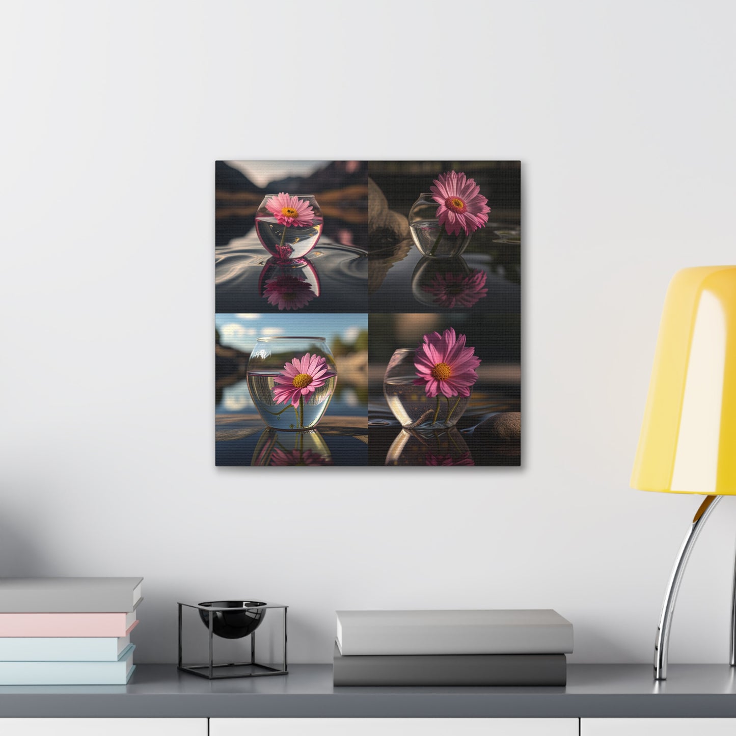 Canvas Gallery Wraps Pink Daisy 5