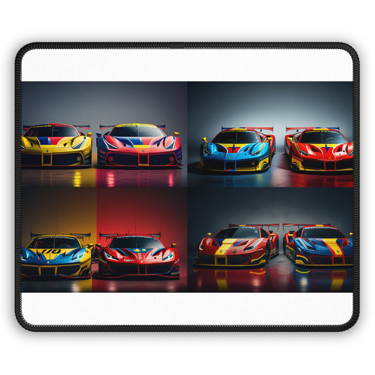 Gaming Mouse Pad  Ferrari Red Blue 5