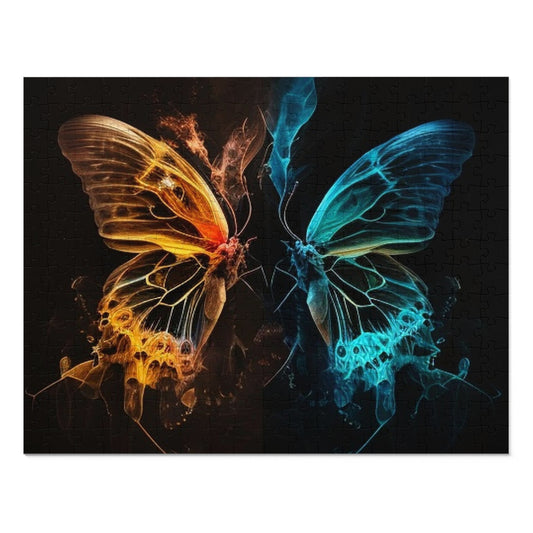 Jigsaw Puzzle (30, 110, 252, 500,1000-Piece) Kiss Neon Butterfly 3