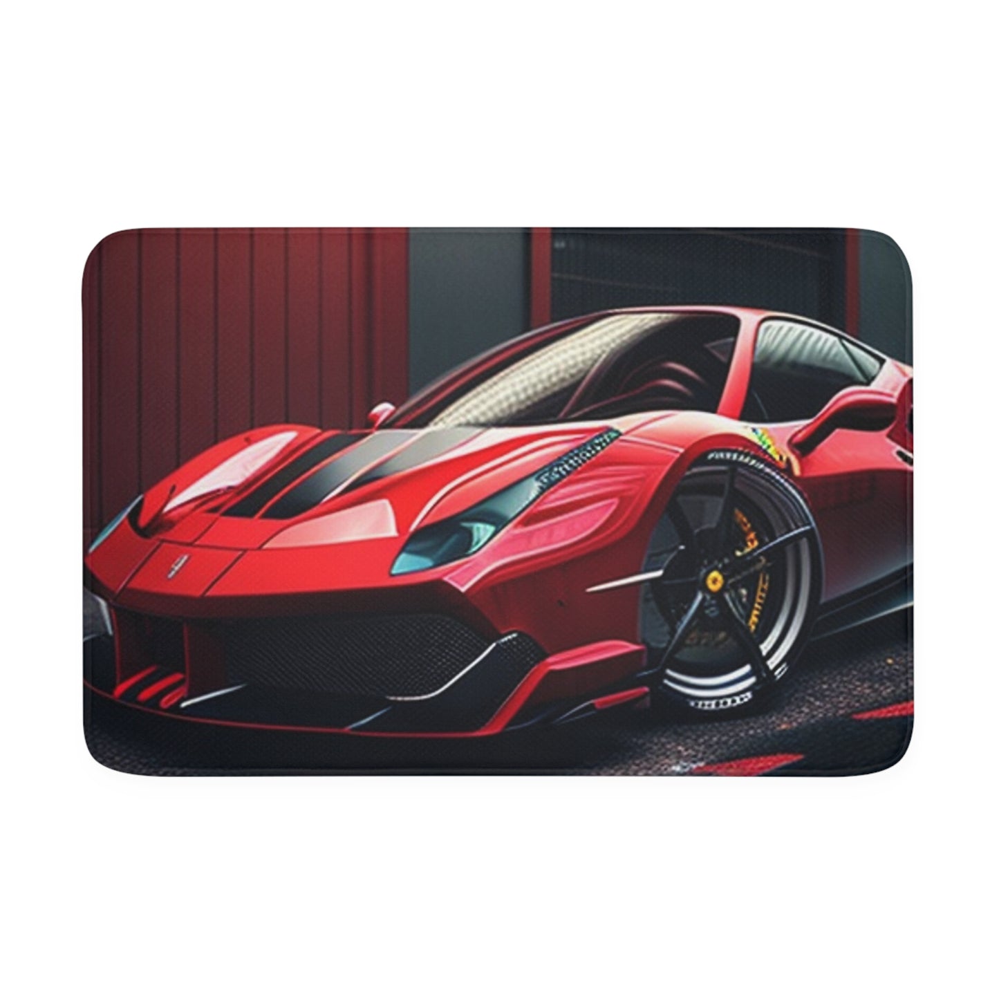 Memory Foam Bath Mat Ferrari Hyper 1