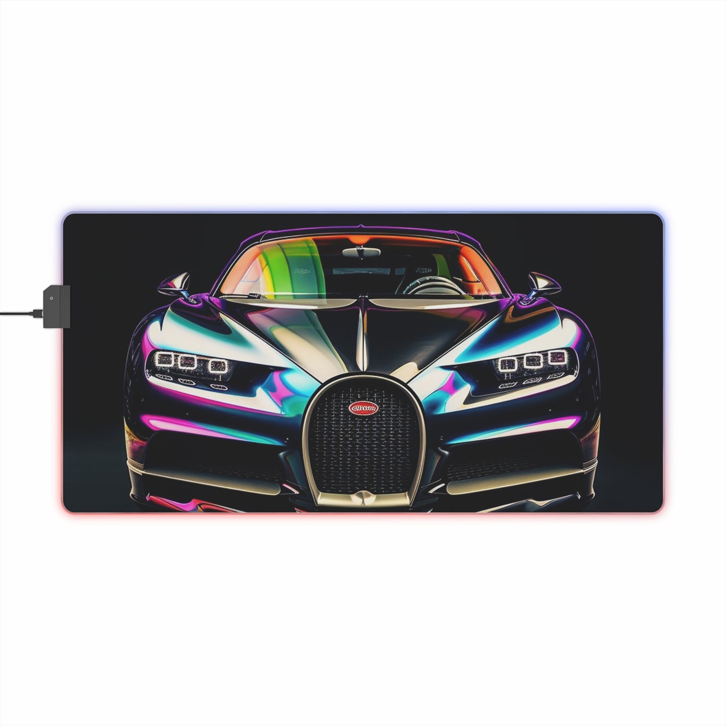 LED Gaming Mouse Pad Hyper Bugatti Chiron 4