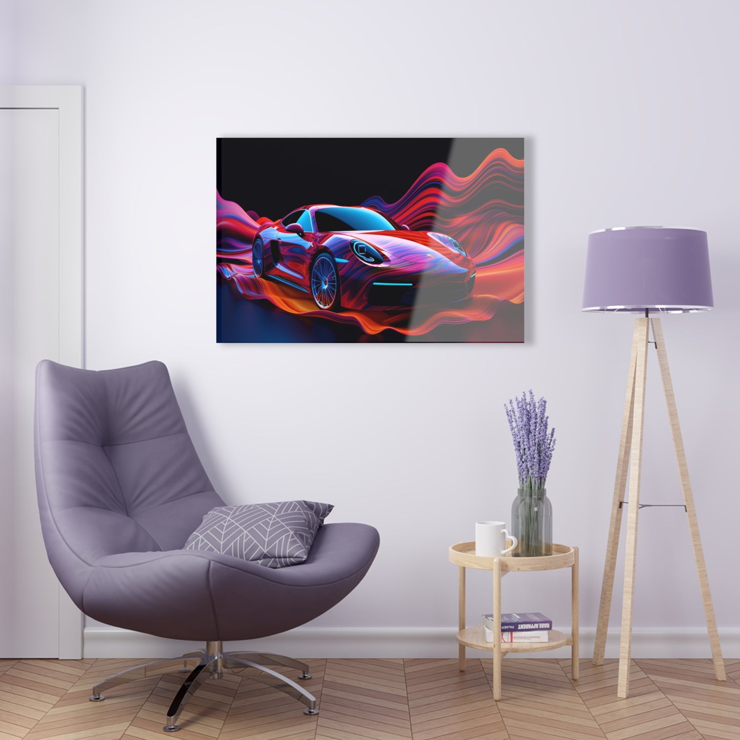 Acrylic Prints Porsche Water Fusion 4