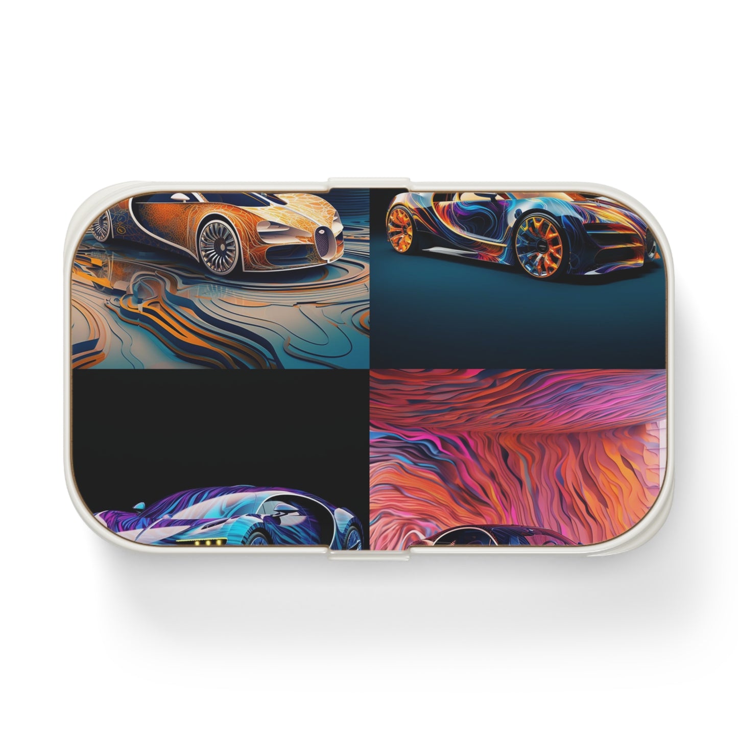Bento Lunch Box Bugatti Abstract Flair 5