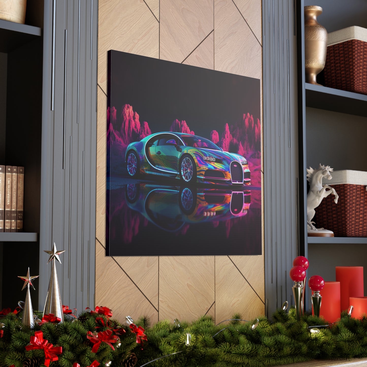 Canvas Gallery Wraps Florescent Bugatti Flair 2