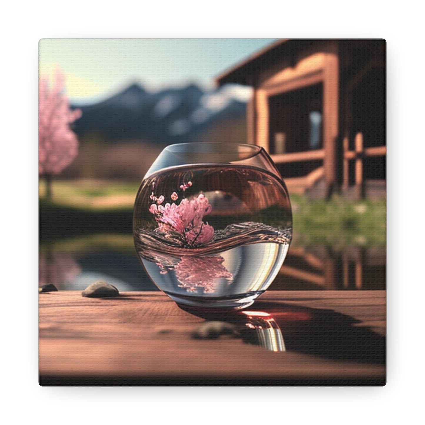 Canvas Gallery Wraps Cherry Blossom 4