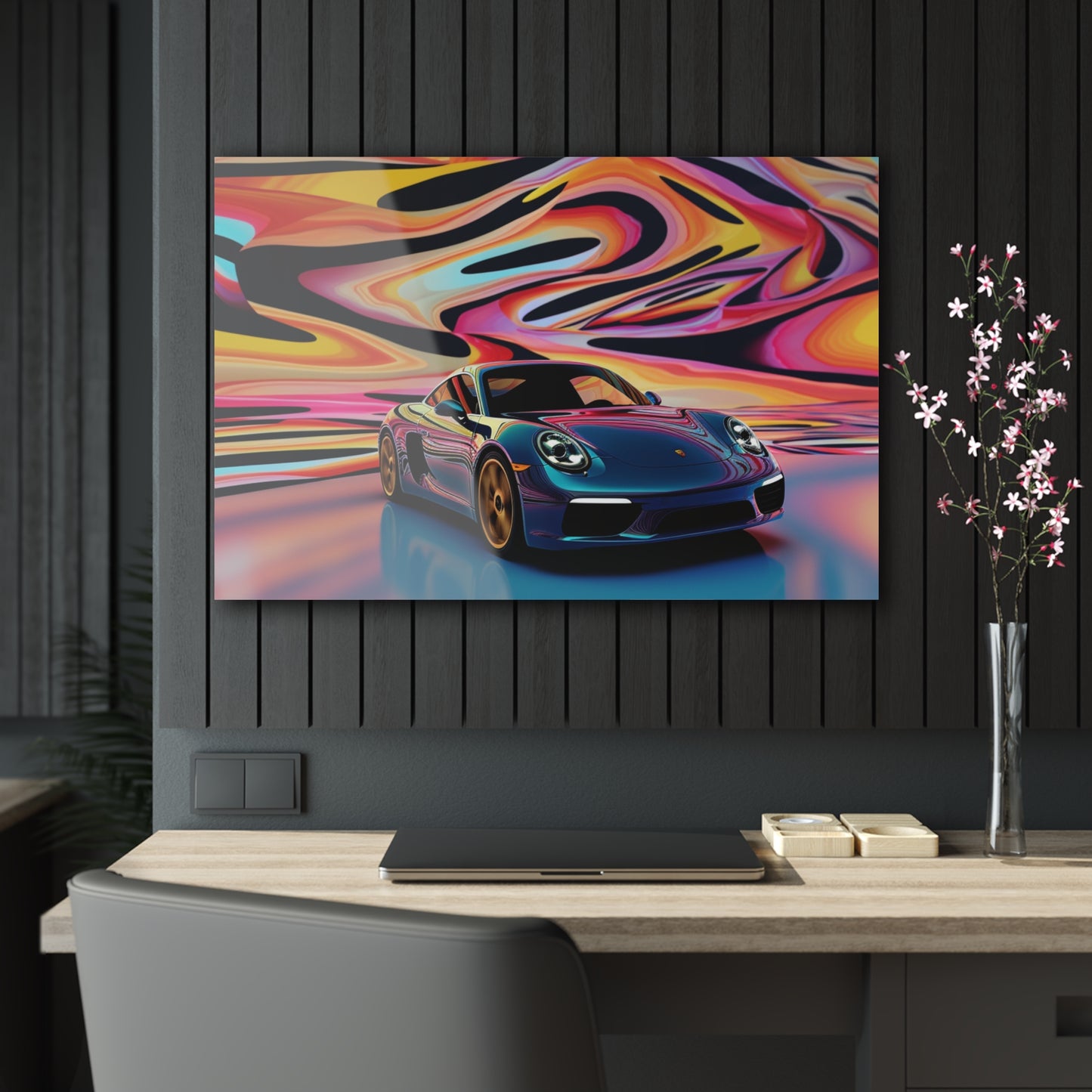 Acrylic Prints Porsche Water Fusion 2