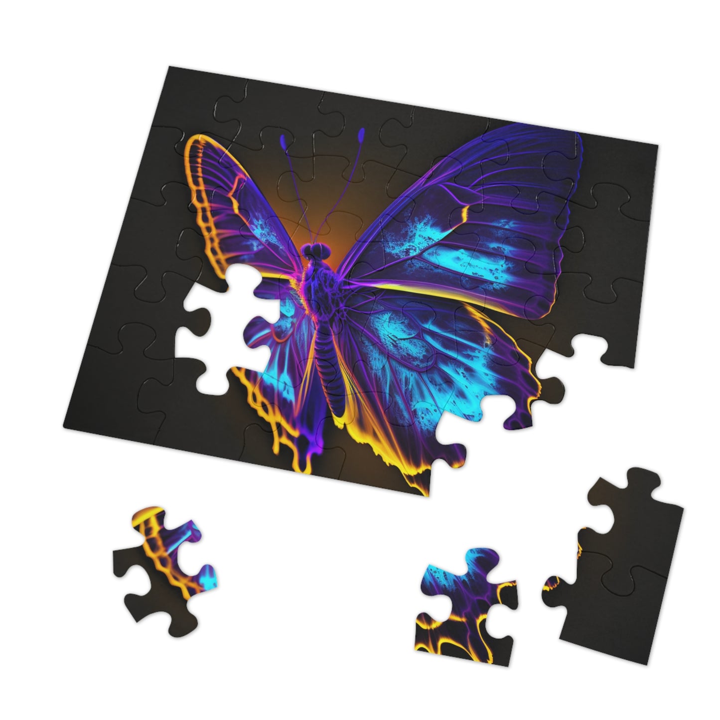 Jigsaw Puzzle (30, 110, 252, 500,1000-Piece) Thermal Butterfly 4