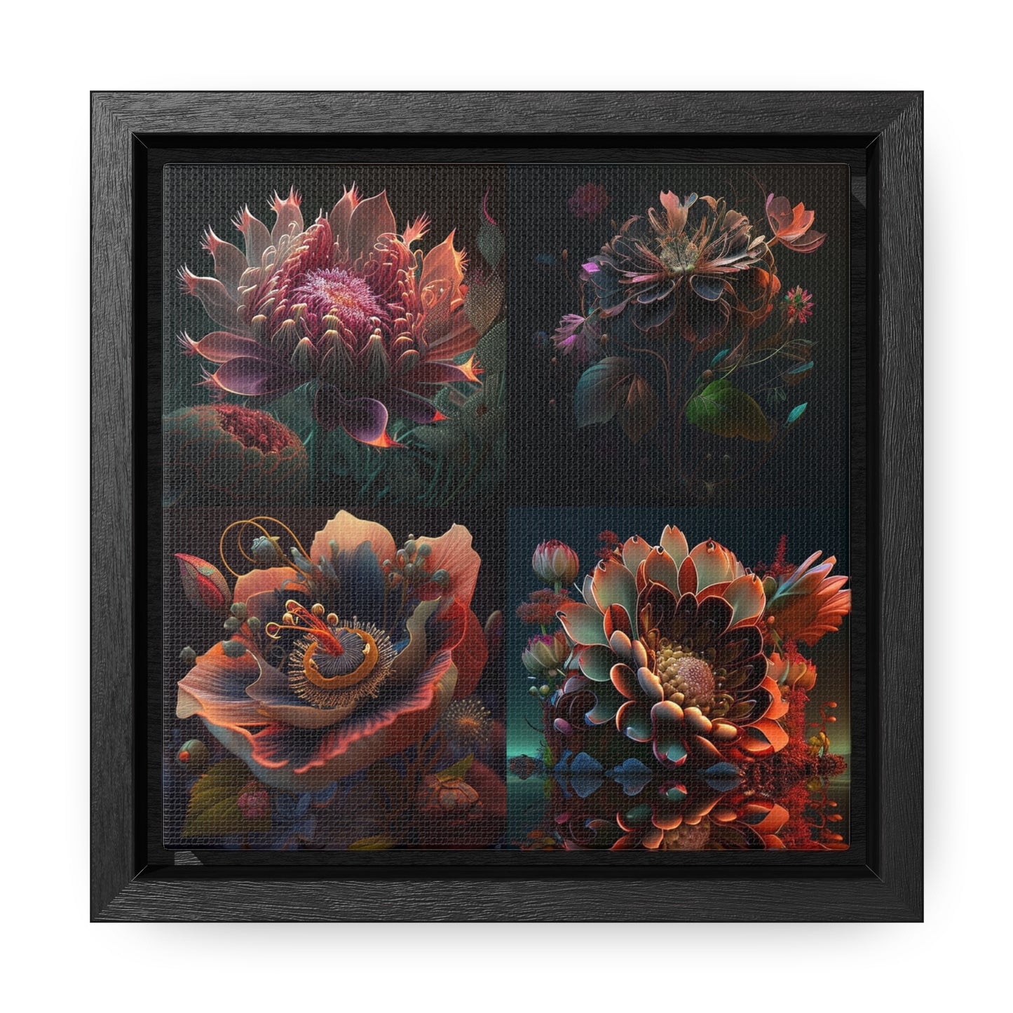 Gallery Canvas Wraps, Square Frame Flower Arangment 5