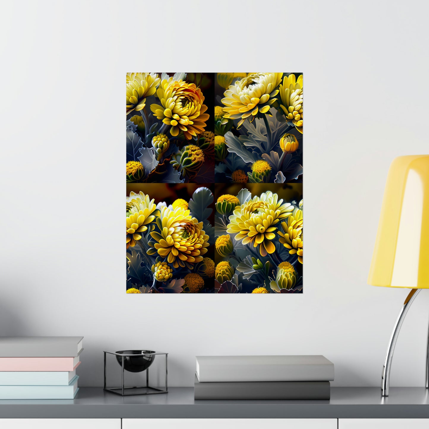 Premium Matte Vertical Posters Yellow Hermosas Flores Amarillas 5