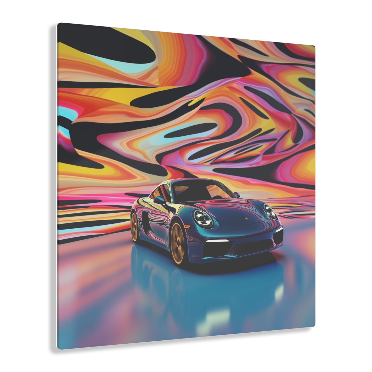 Acrylic Prints Porsche Water Fusion 2