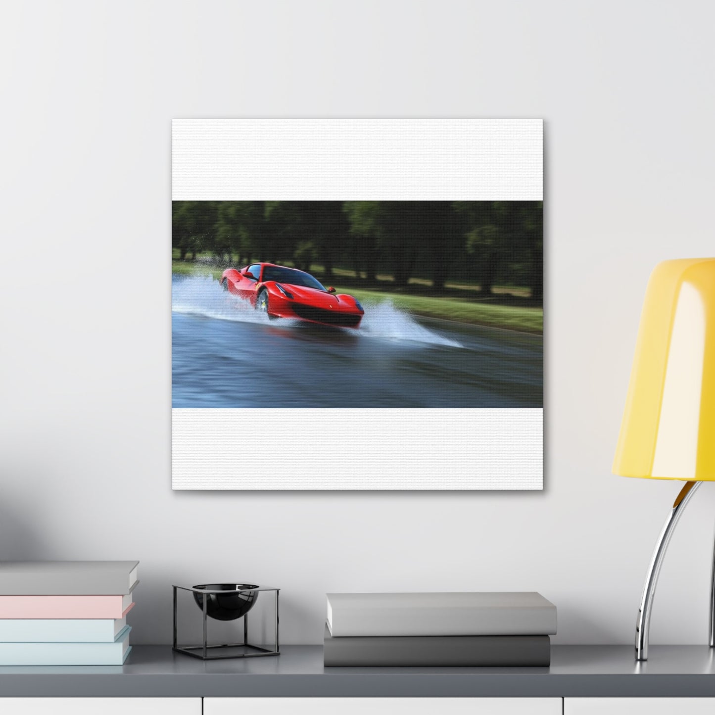 Canvas Gallery Wraps Water Ferrari Splash 3