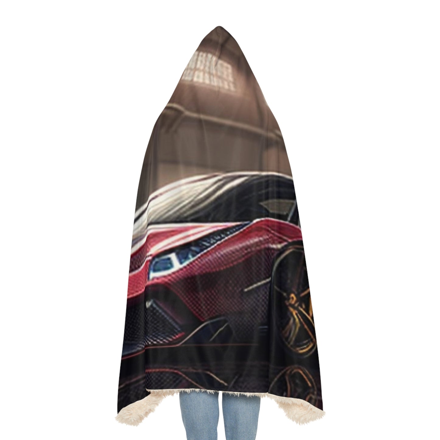 Snuggle Hooded Blanket Ferrari Hyper 4