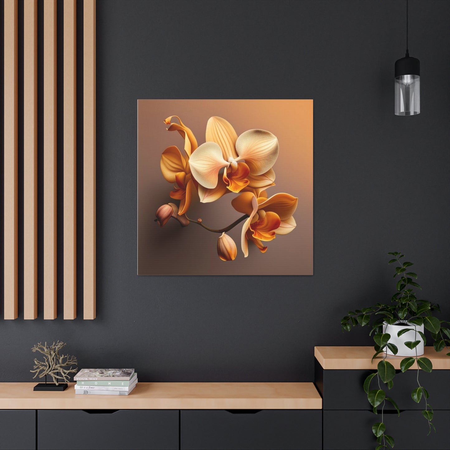 Canvas Gallery Wraps orchid pedals 2