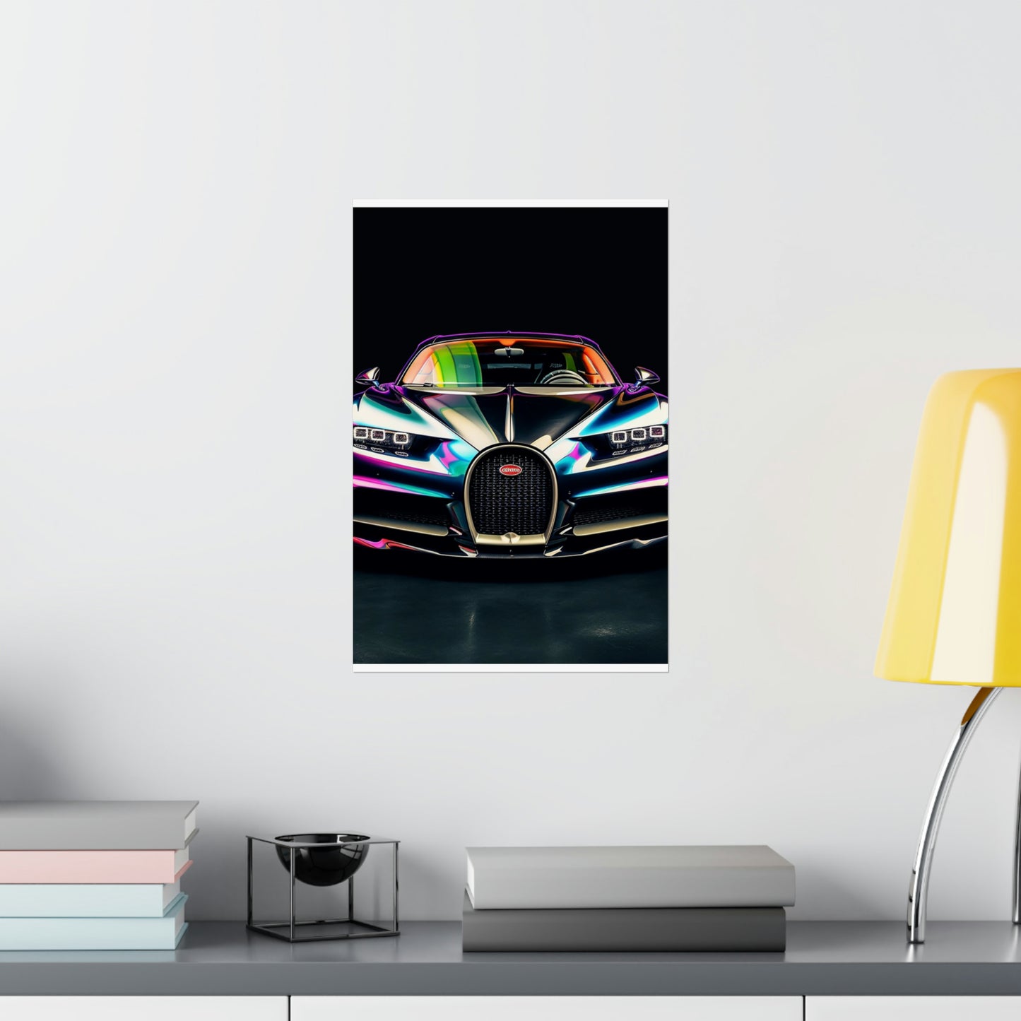 Premium Matte Vertical Posters Hyper Bugatti Chiron 4