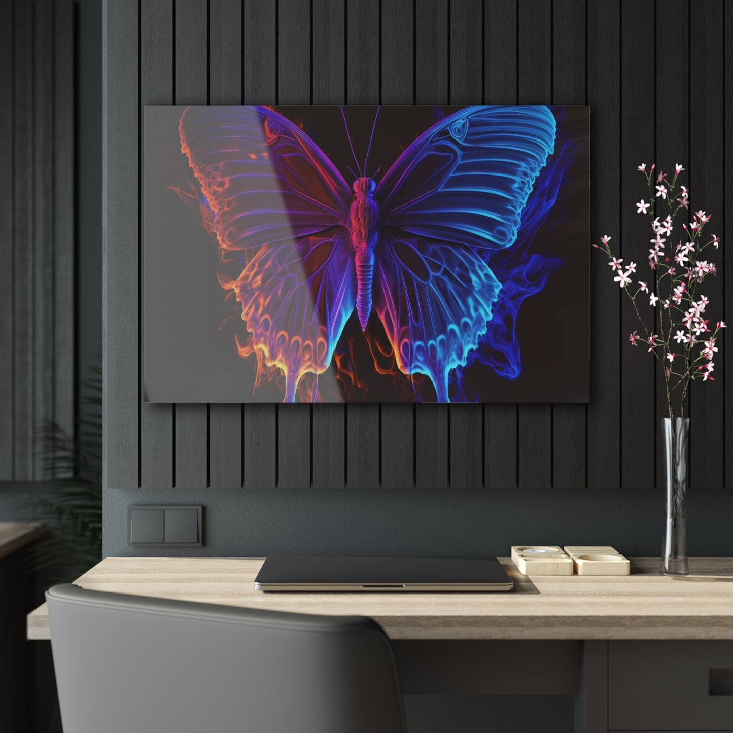 Acrylic Prints Thermal Butterfly 1