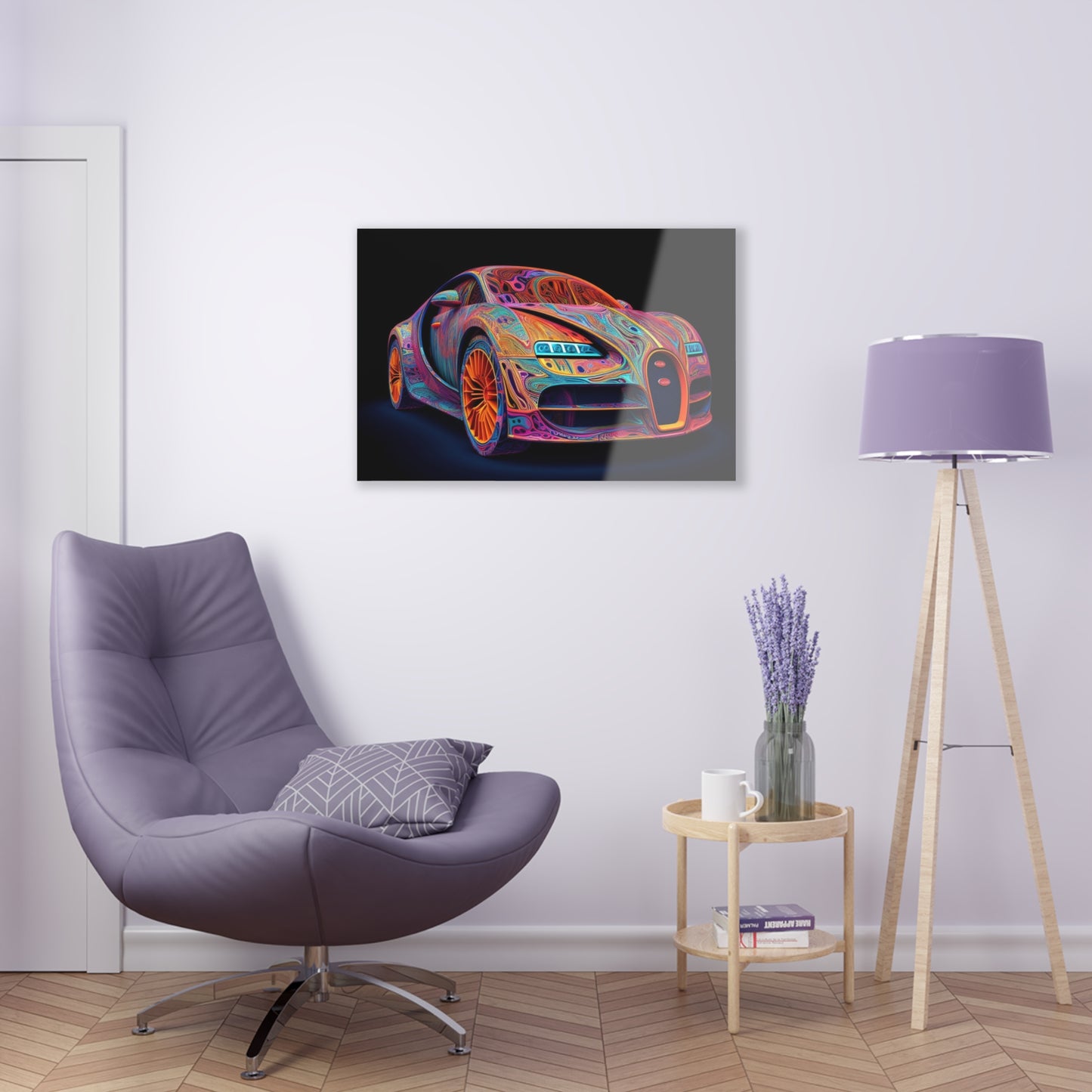 Acrylic Prints Bugatti Abstract Concept 1