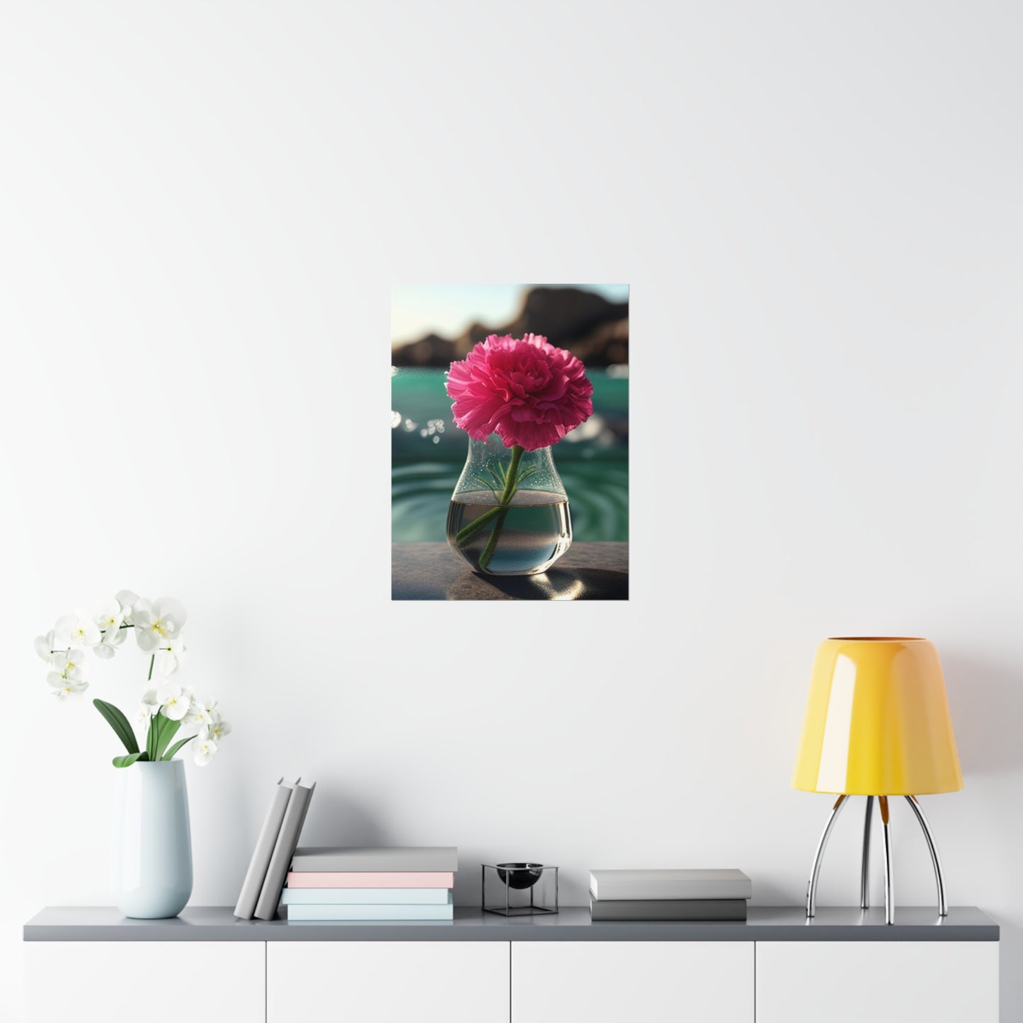 Premium Matte Vertical Posters Carnation 4