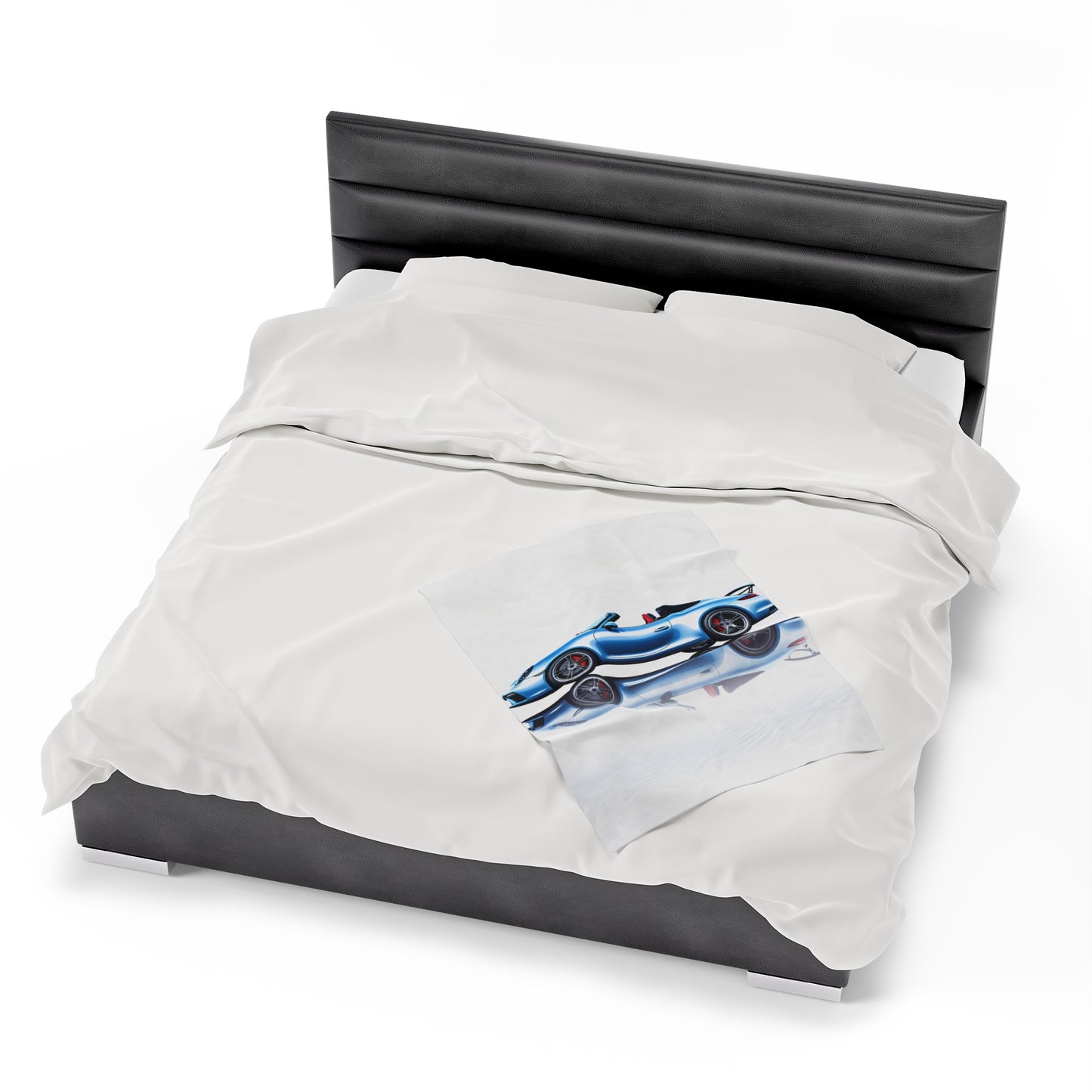 Velveteen Plush Blanket 911 Speedster on water 4