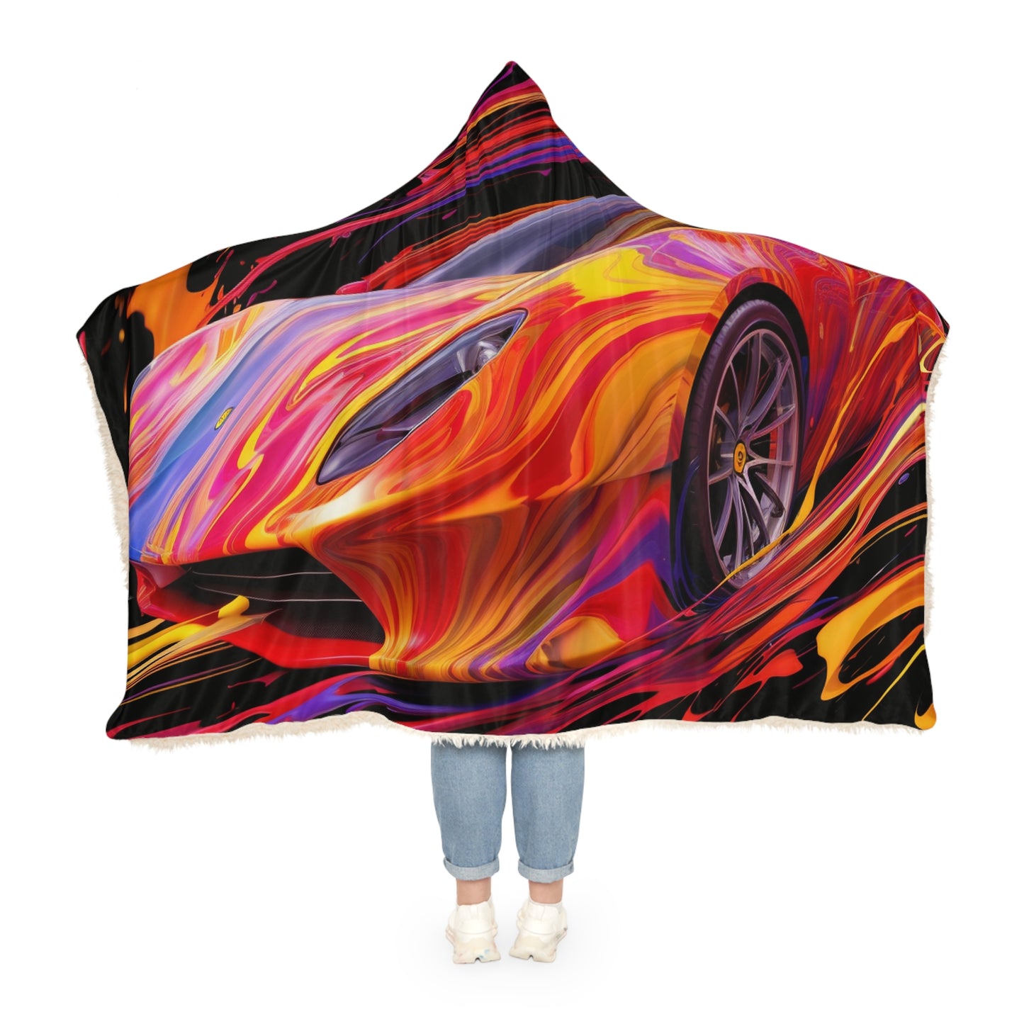 Snuggle Hooded Blanket Ferrari Water Fusion 2