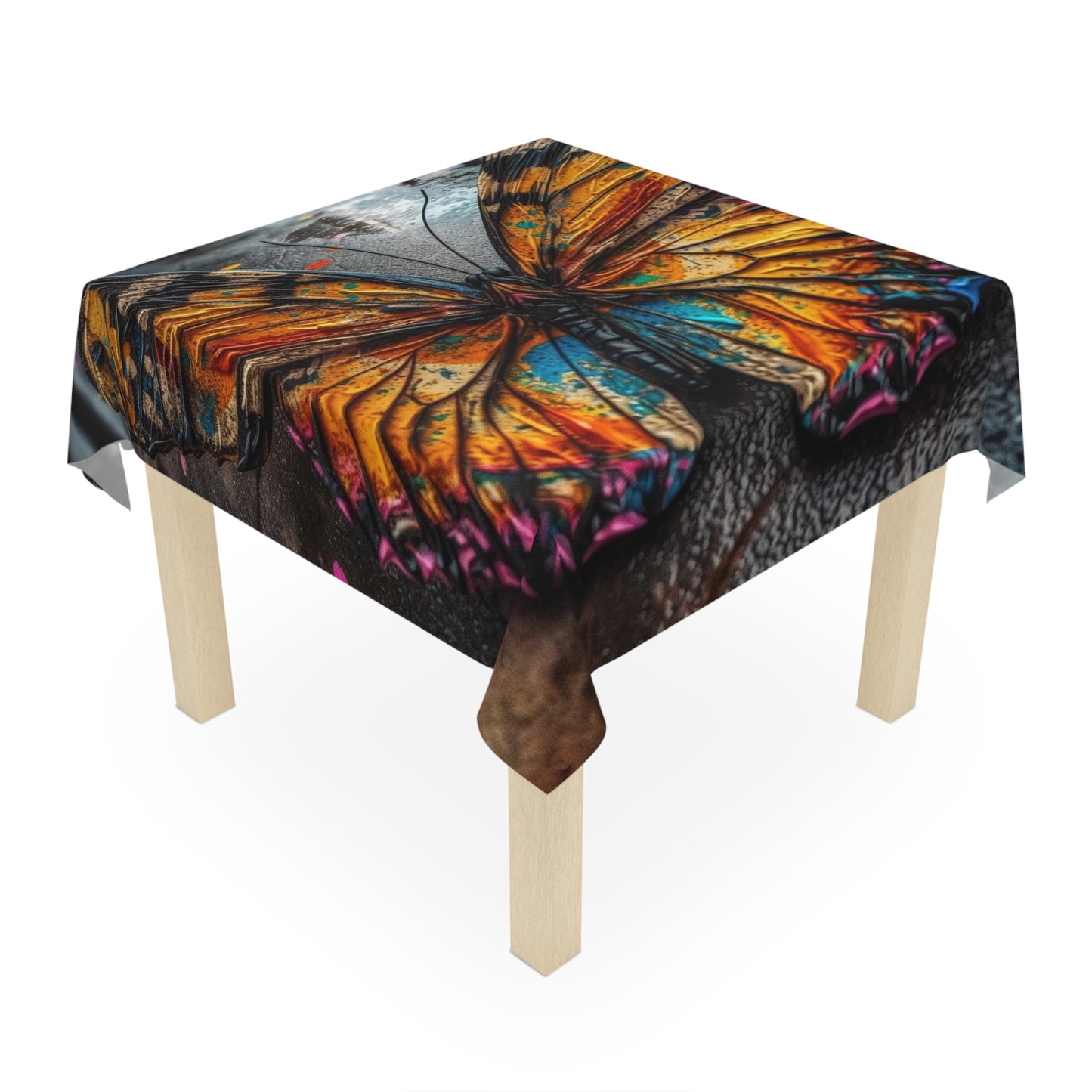 Tablecloth Liquid Street Butterfly 1