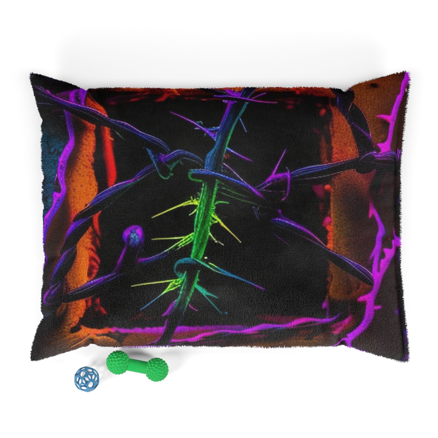 Pet Bed Macro Neon Barbs 1