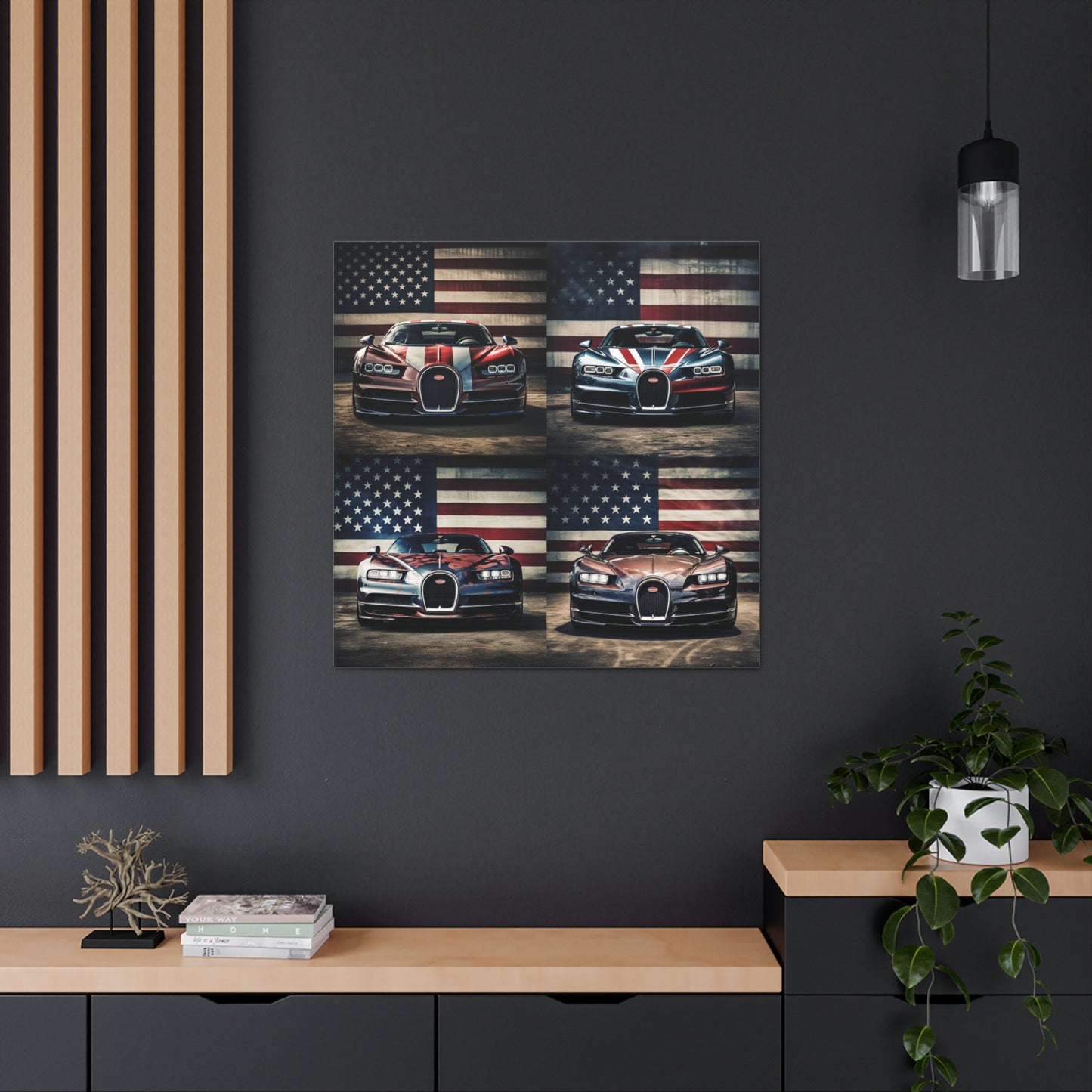 Canvas Gallery Wraps Bugatti Flag 5