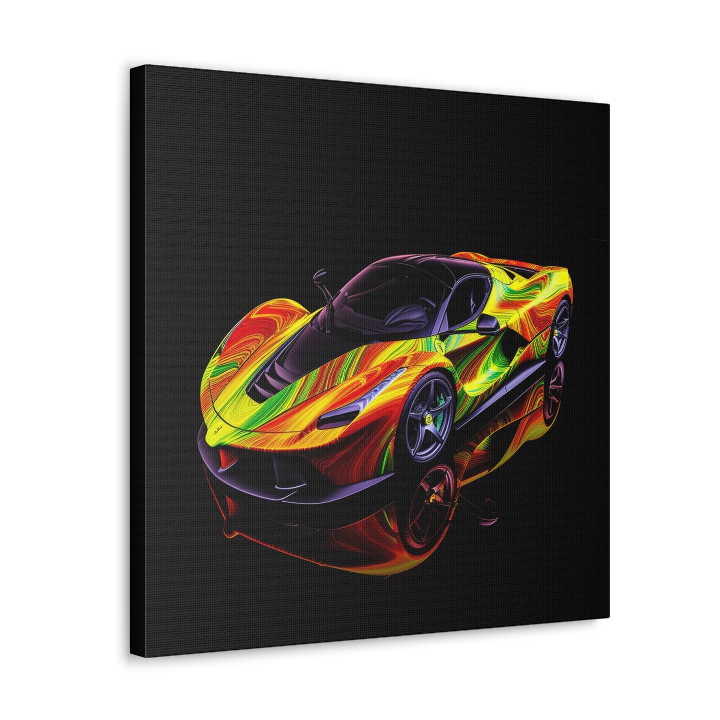 Canvas Gallery Wraps Ferrari Neon 4