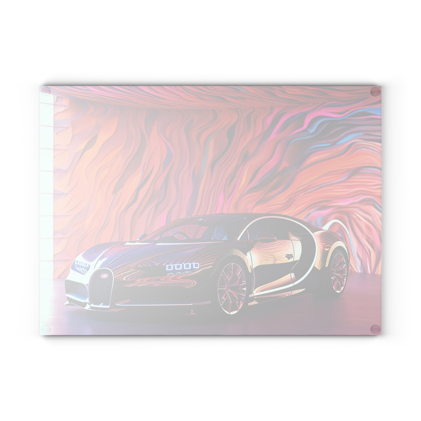 Glass Cutting Board Bugatti Abstract Flair 4