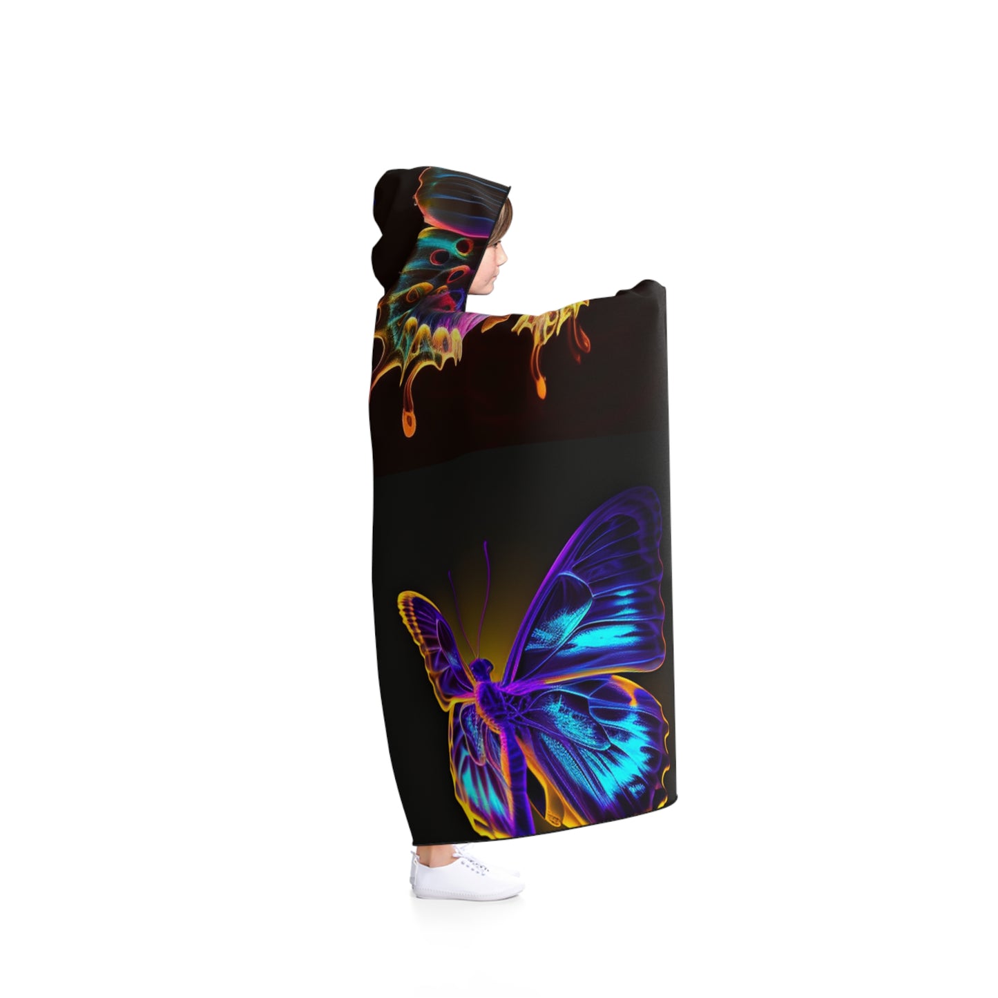 Hooded Blanket Thermal Butterfly 5