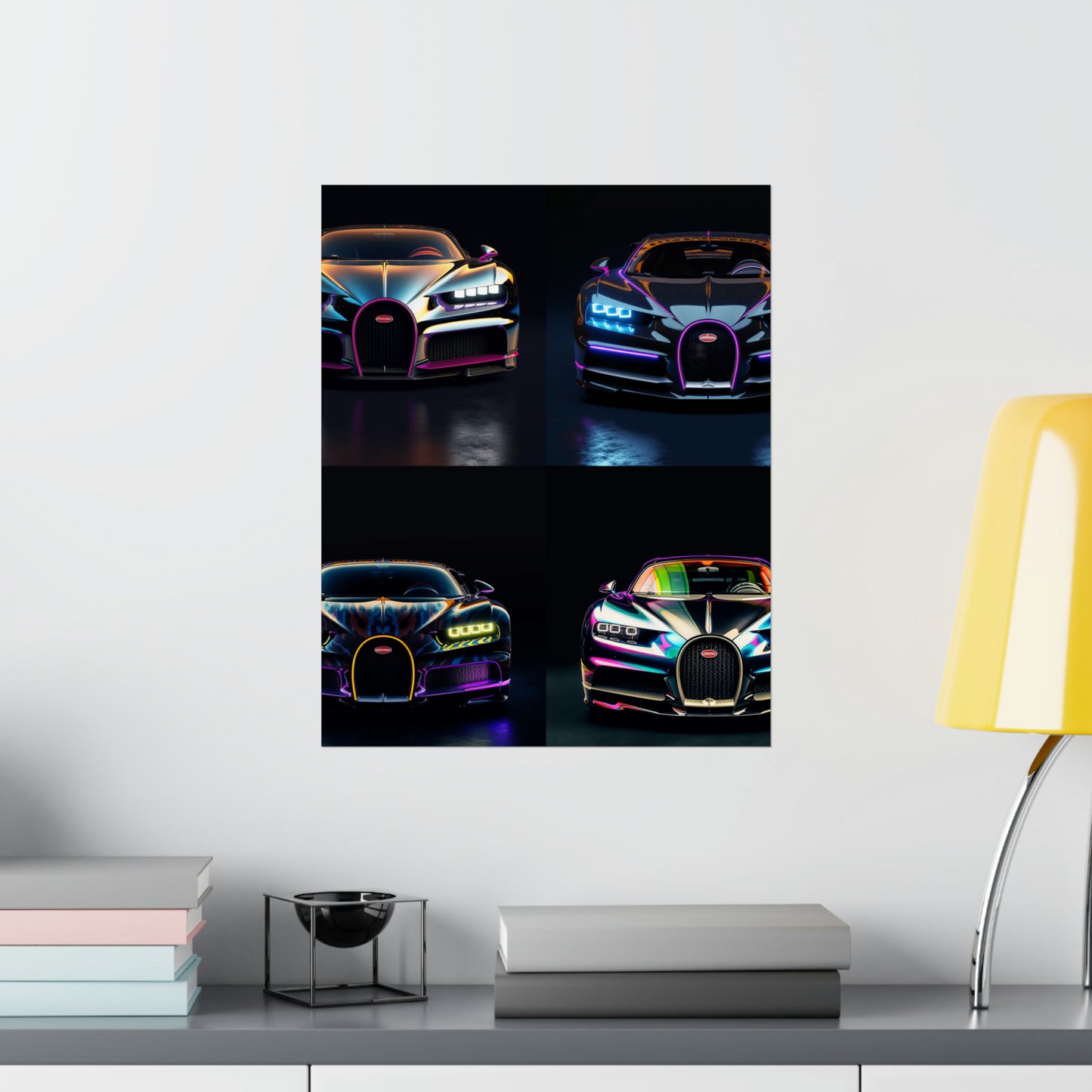 Premium Matte Vertical Posters Hyper Bugatti Chiron 5