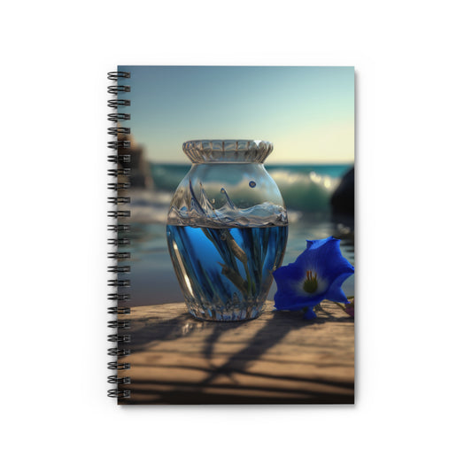 Spiral Notebook - Ruled Line Bluebell 1