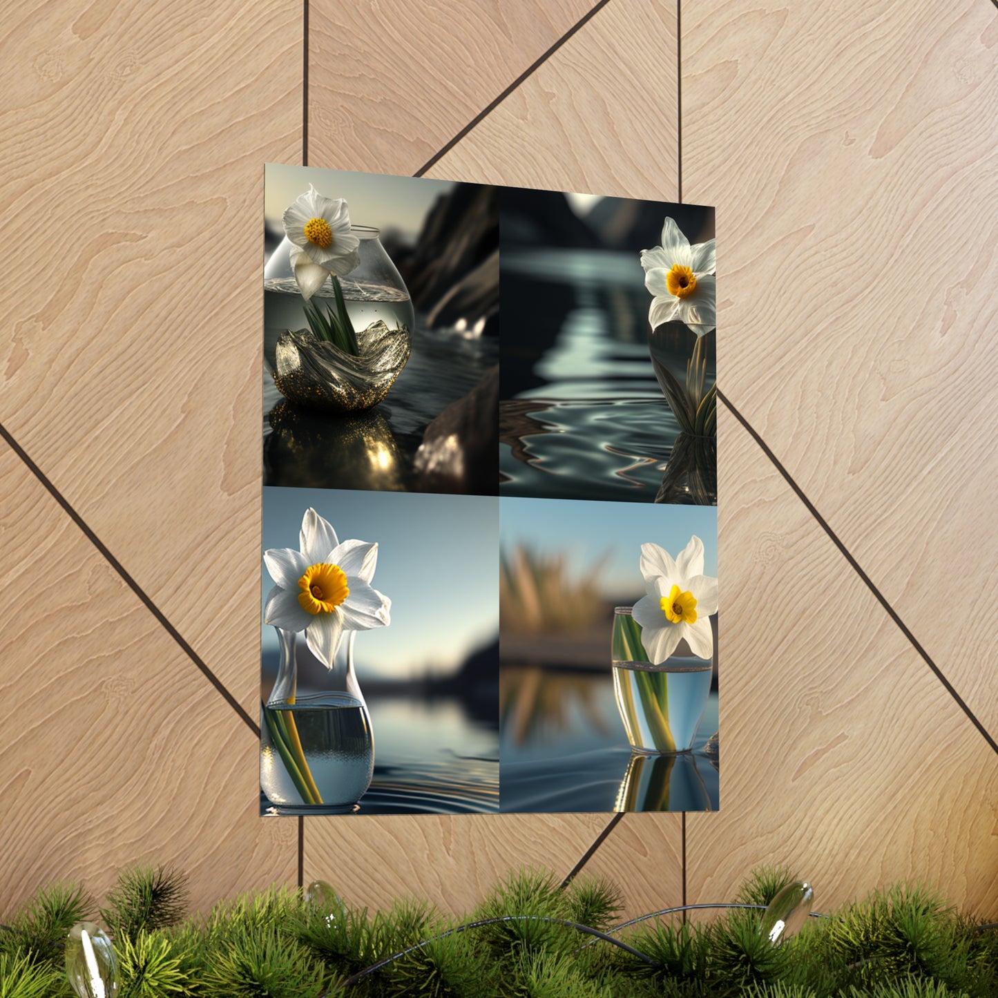 Premium Matte Vertical Posters Daffodil 5