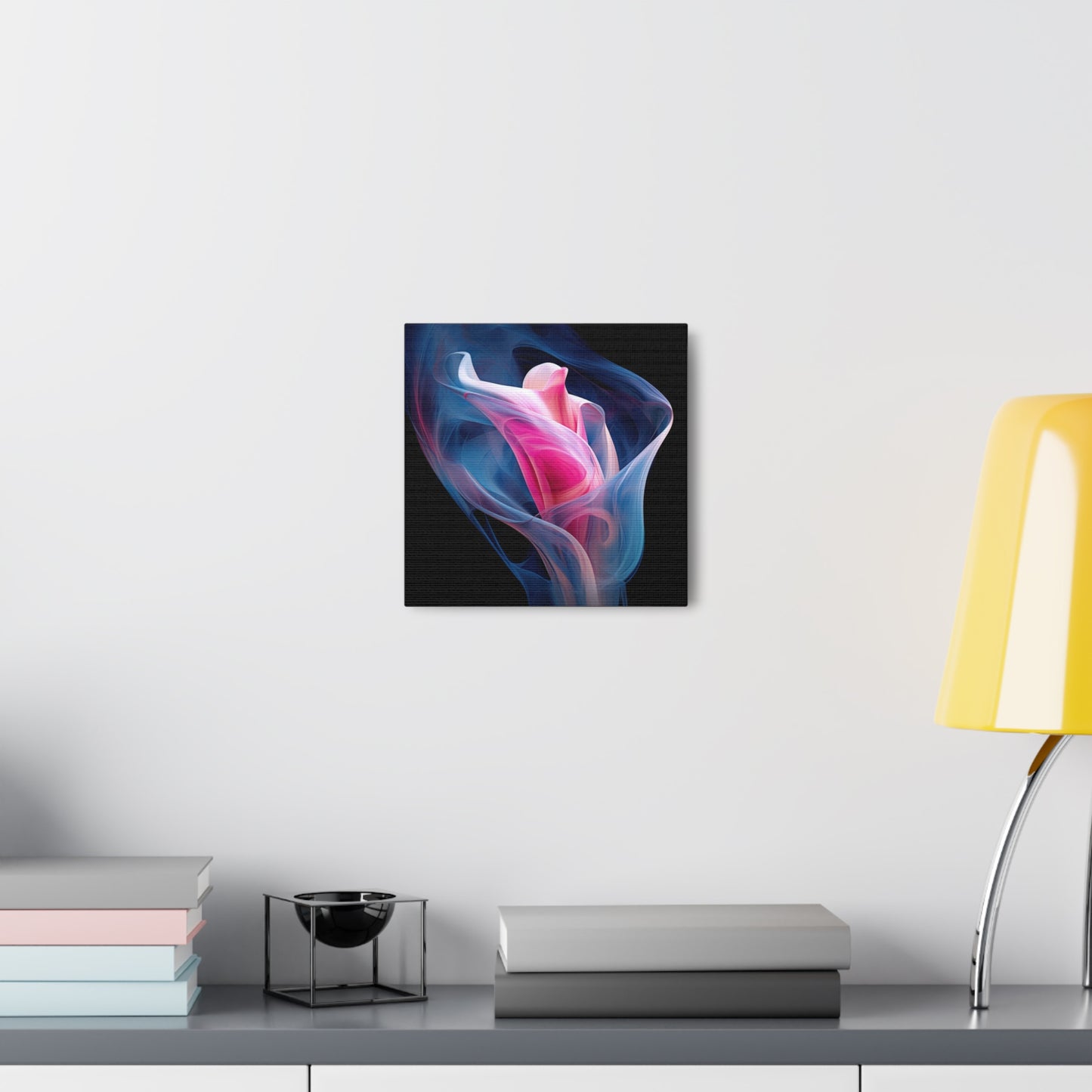 Canvas Gallery Wraps Pink & Blue Tulip Rose 3