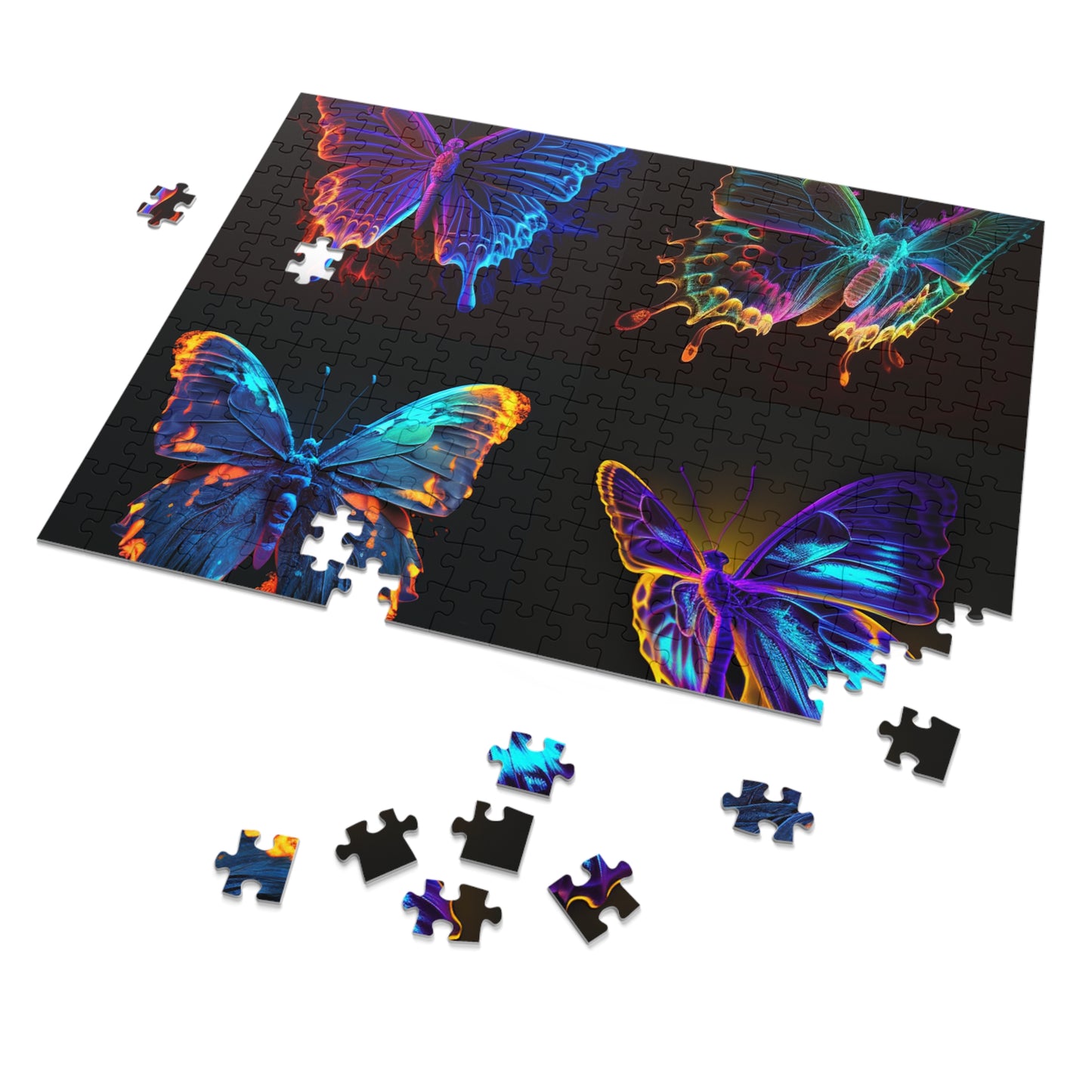 Jigsaw Puzzle (30, 110, 252, 500,1000-Piece) Thermal Butterfly 5