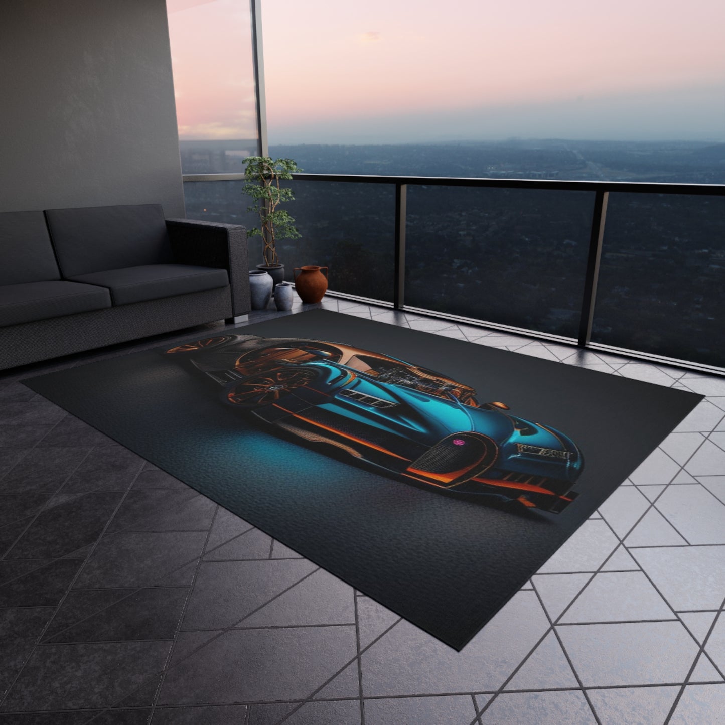 Outdoor Rug  Bugatti Blue 4