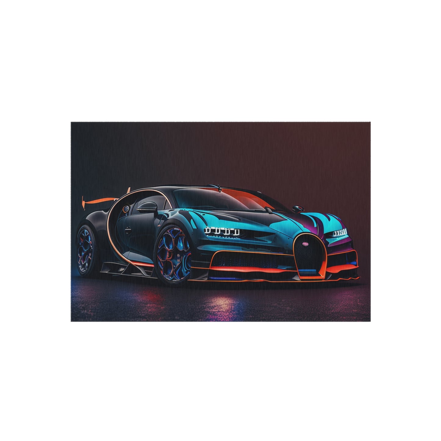 Outdoor Rug  Bugatti Chiron Super 1