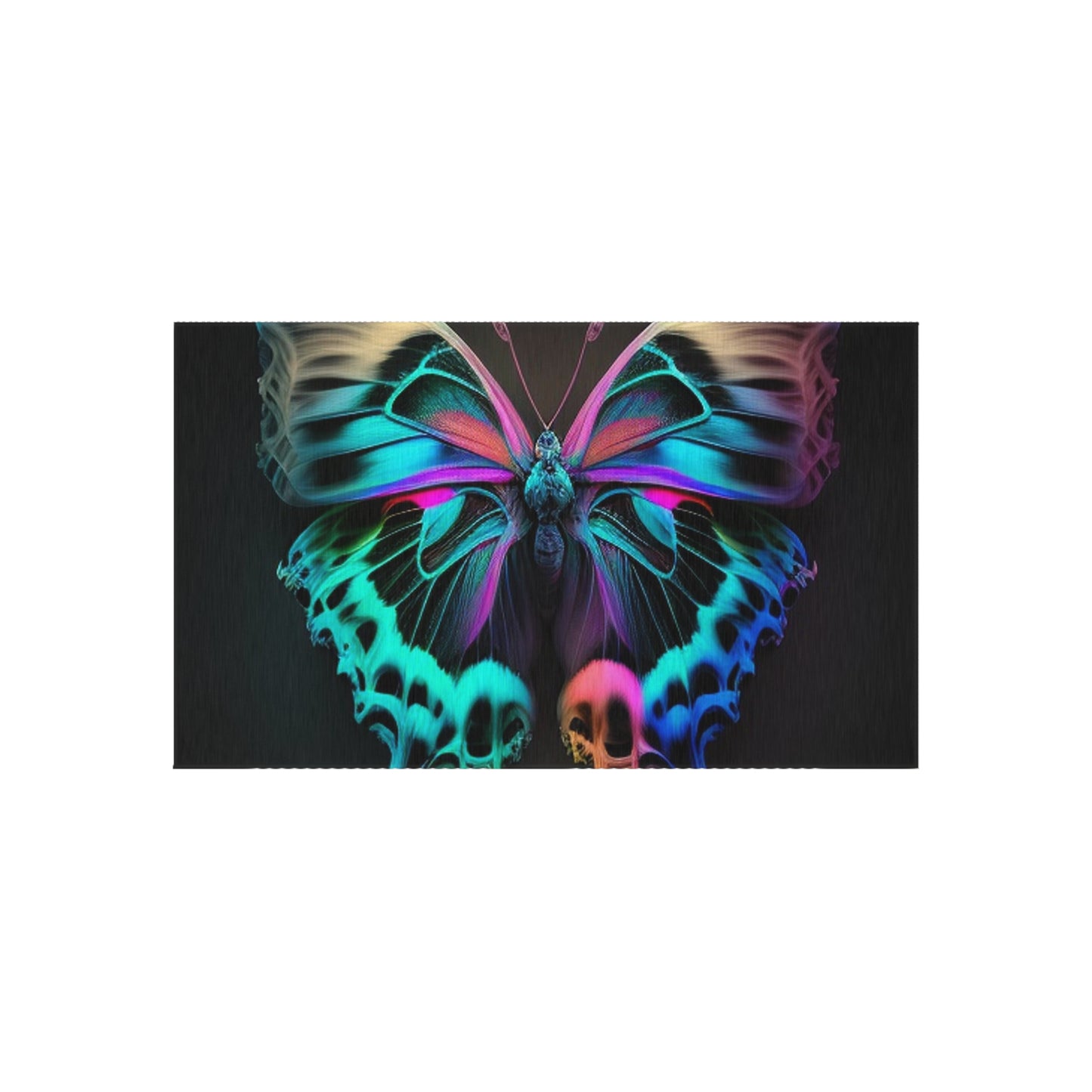 Outdoor Rug  Neon Butterfly Fusion 2