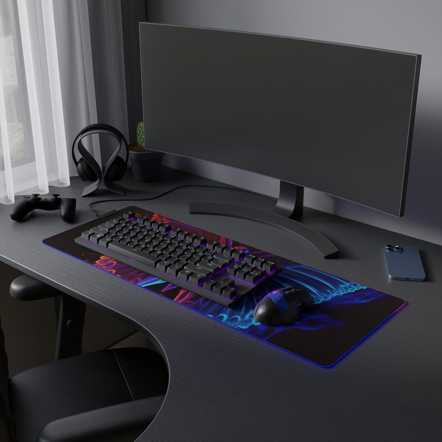 LED Gaming Mouse Pad Thermal Butterfly 1